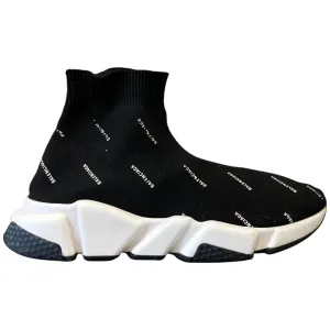 Women's Speed Sock High Trainers Black Size EU 36 / UK 3