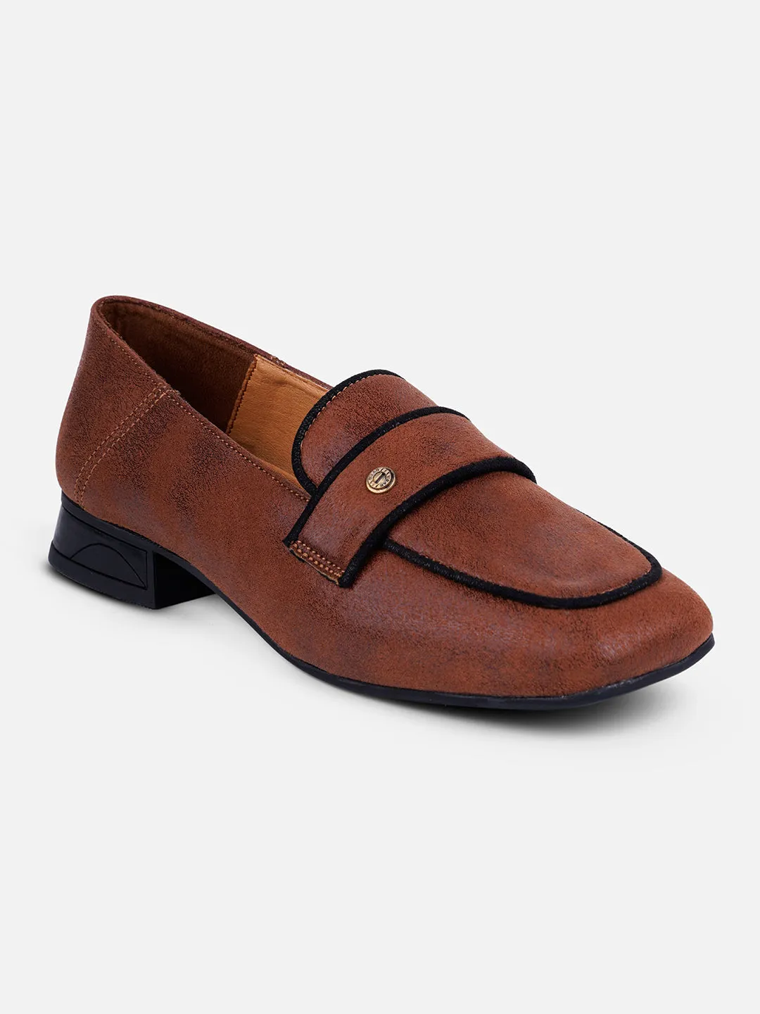 Women's Tan Casual Slip On (IU2010)