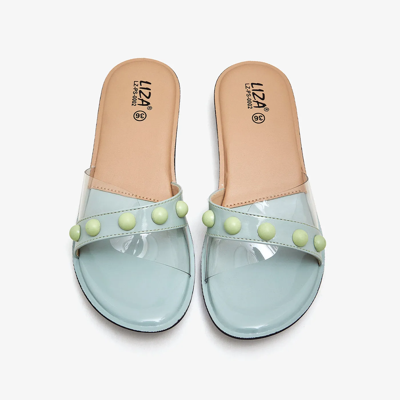 Women's Transparent Flats
