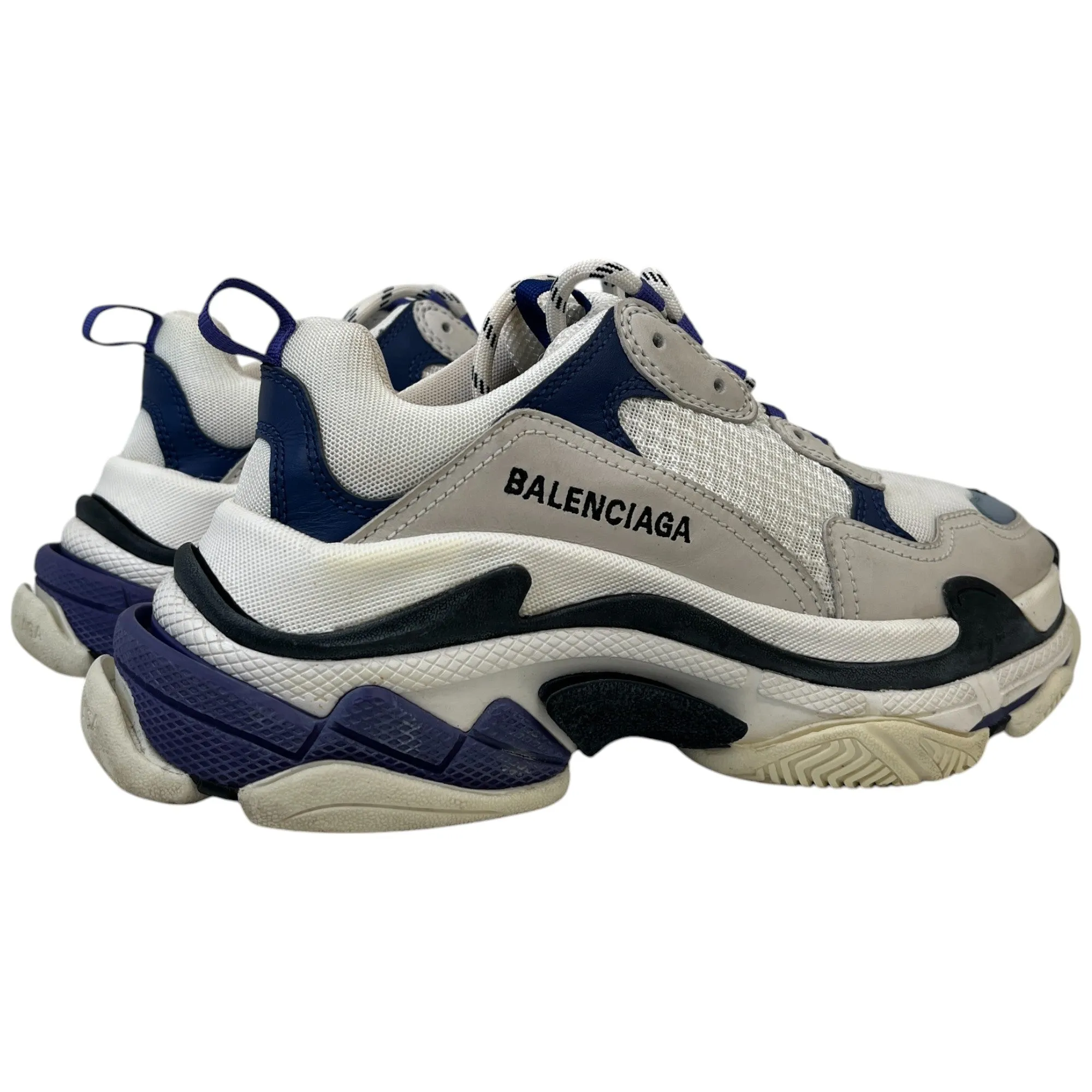 Women's Triple S Low Trainers Purple Size EU 39 / UK 6