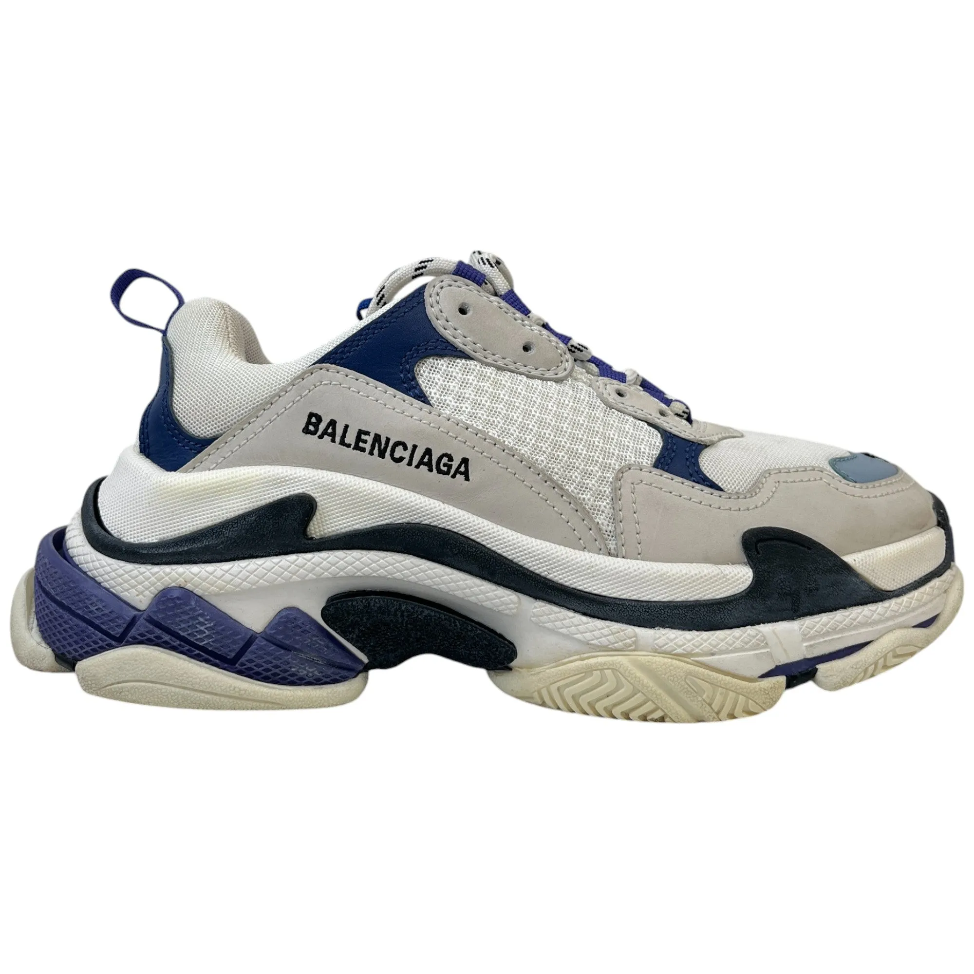 Women's Triple S Low Trainers Purple Size EU 39 / UK 6