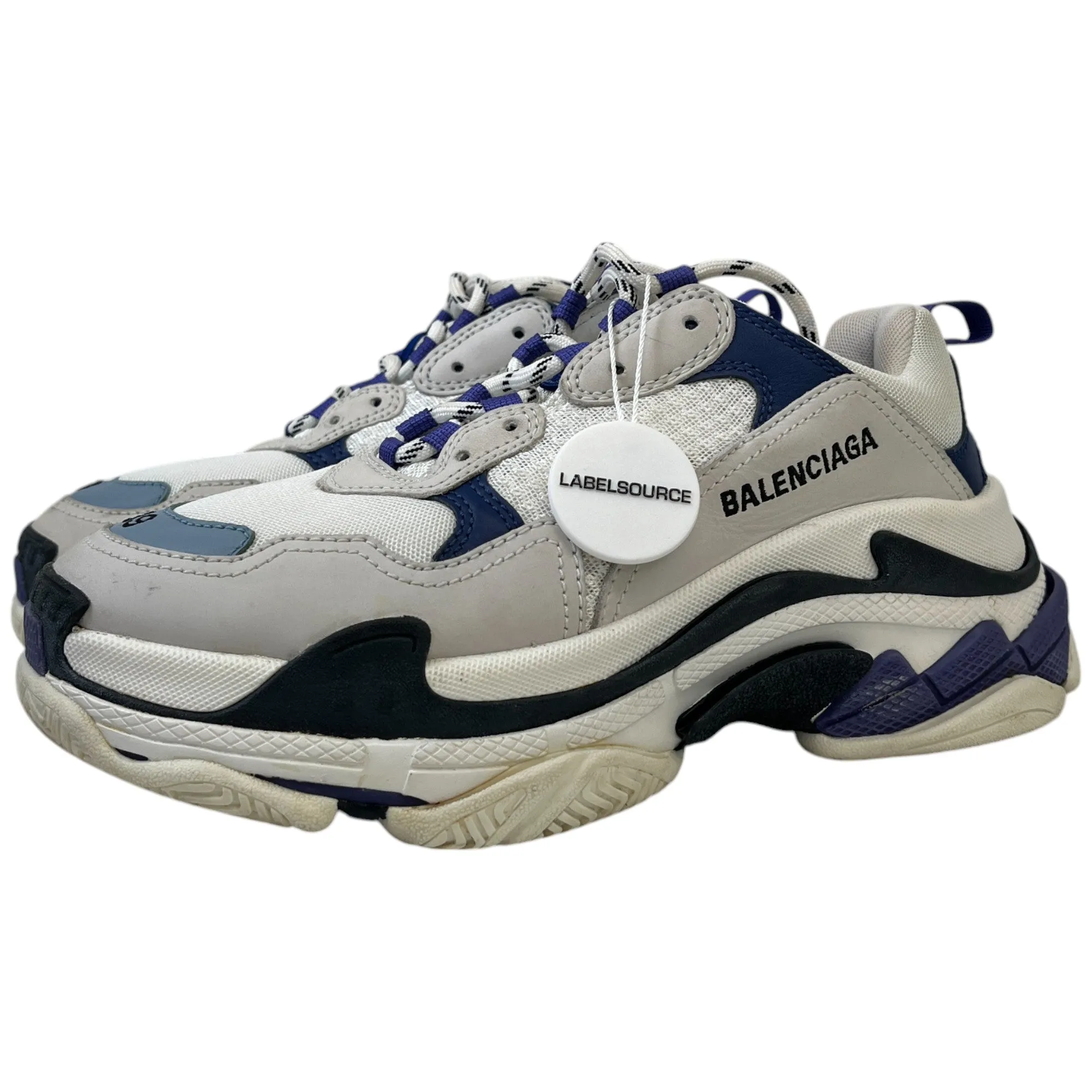 Women's Triple S Low Trainers Purple Size EU 39 / UK 6