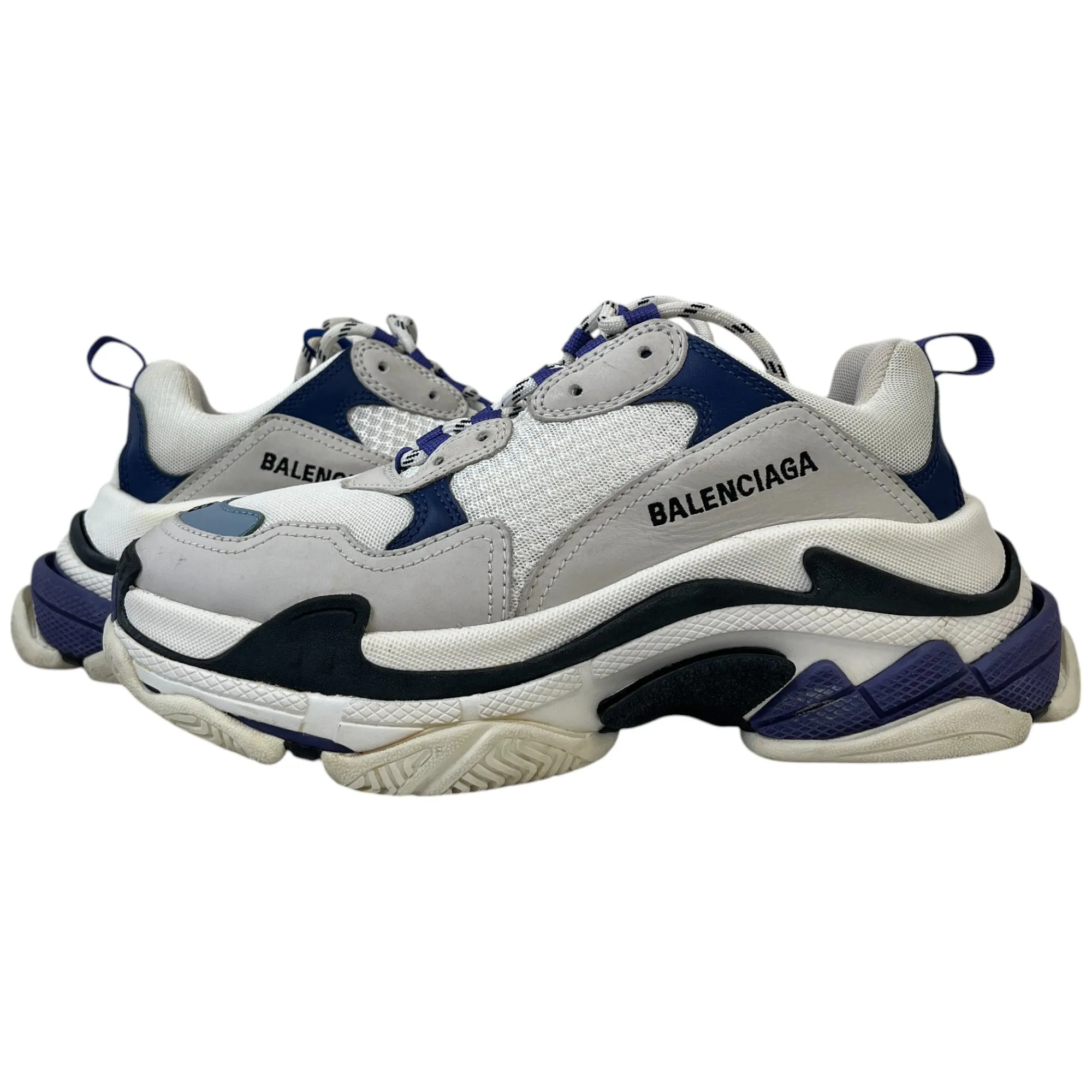 Women's Triple S Low Trainers Purple Size EU 39 / UK 6