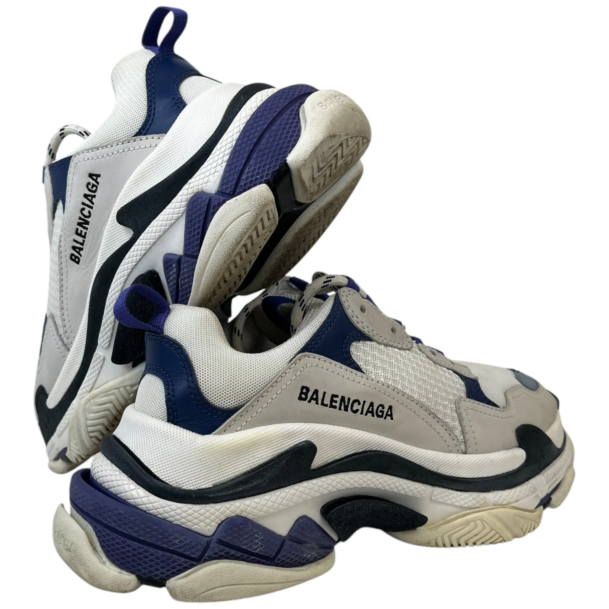 Women's Triple S Low Trainers Purple Size EU 39 / UK 6