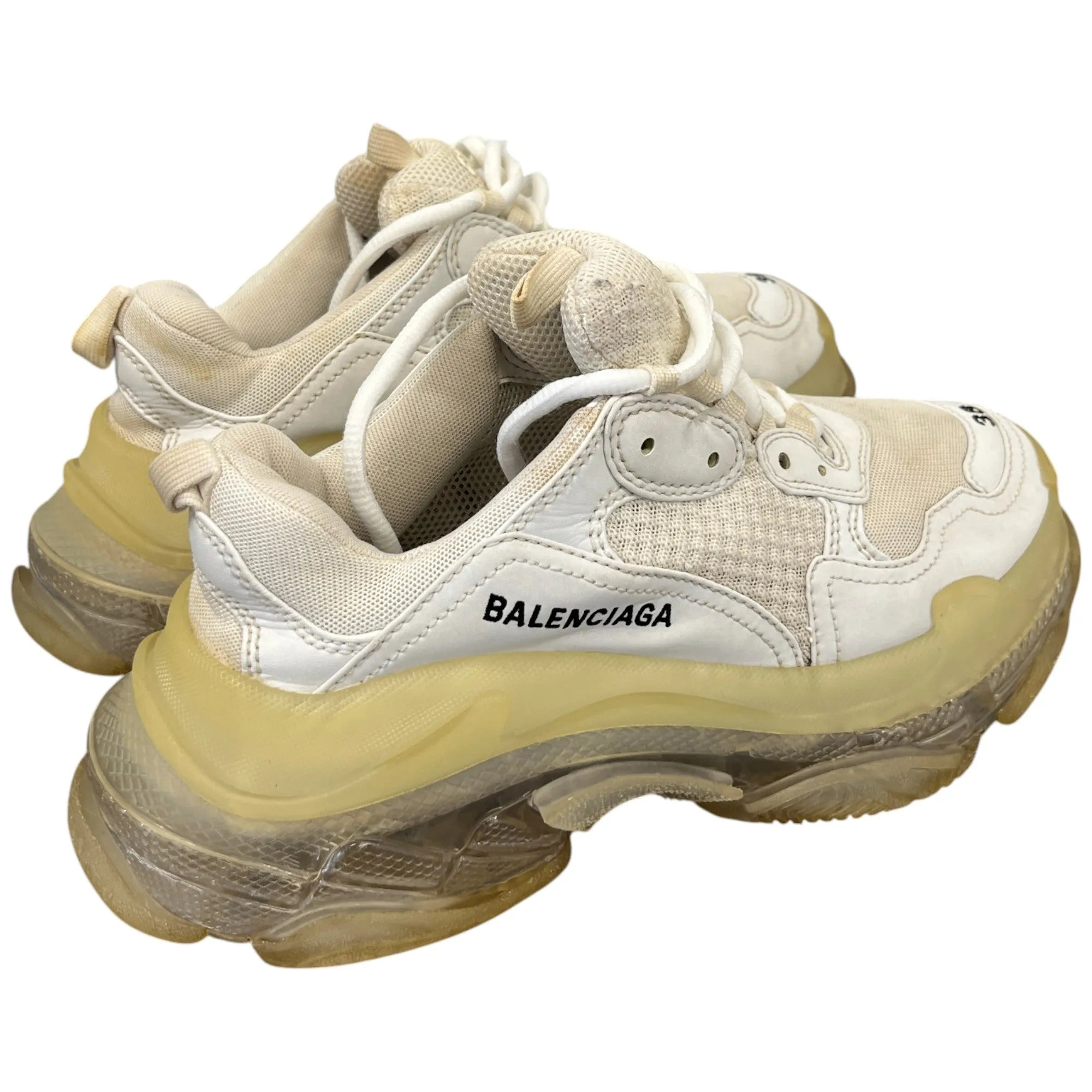 Women's Triple S Low Trainers White Size EU 38 / UK 5