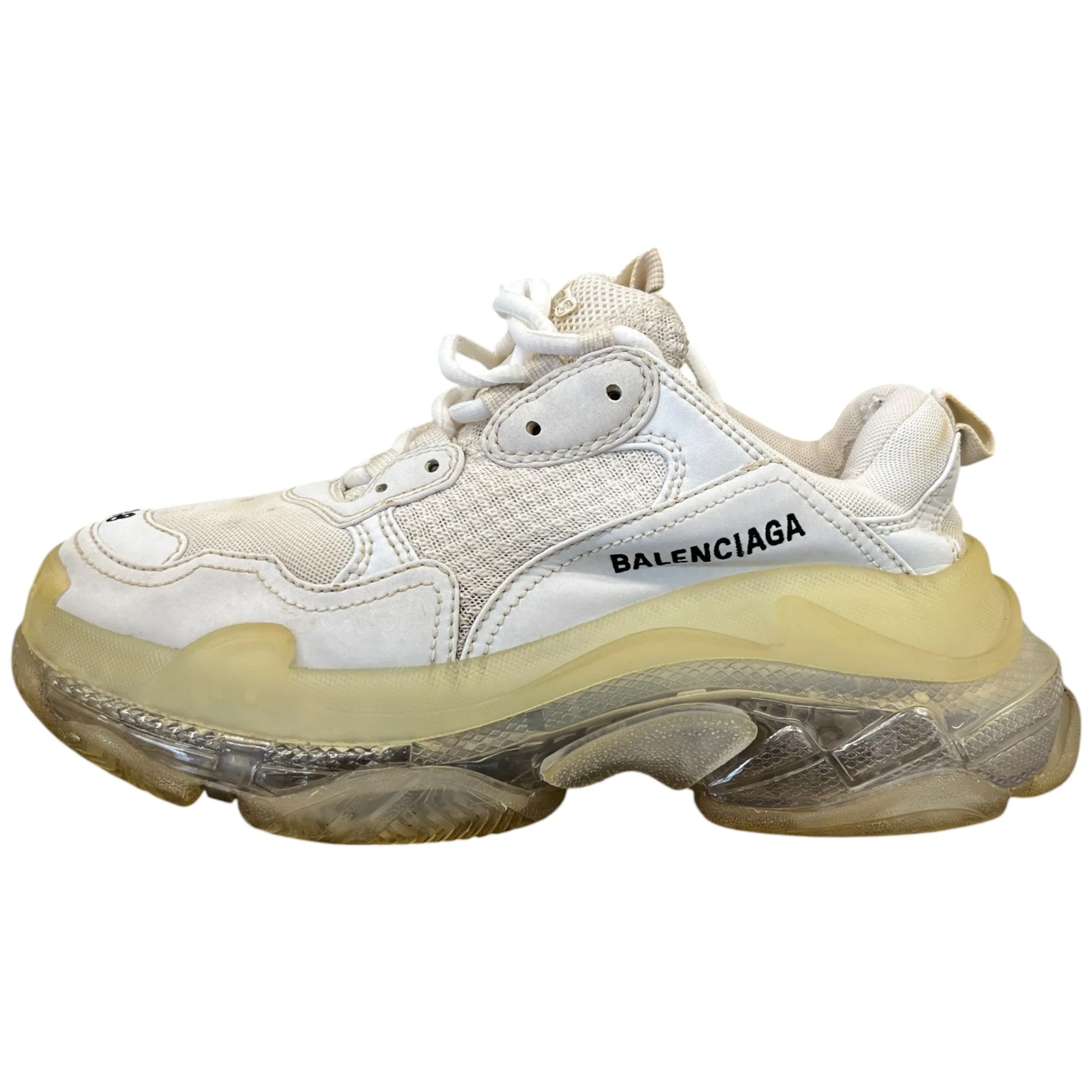 Women's Triple S Low Trainers White Size EU 38 / UK 5