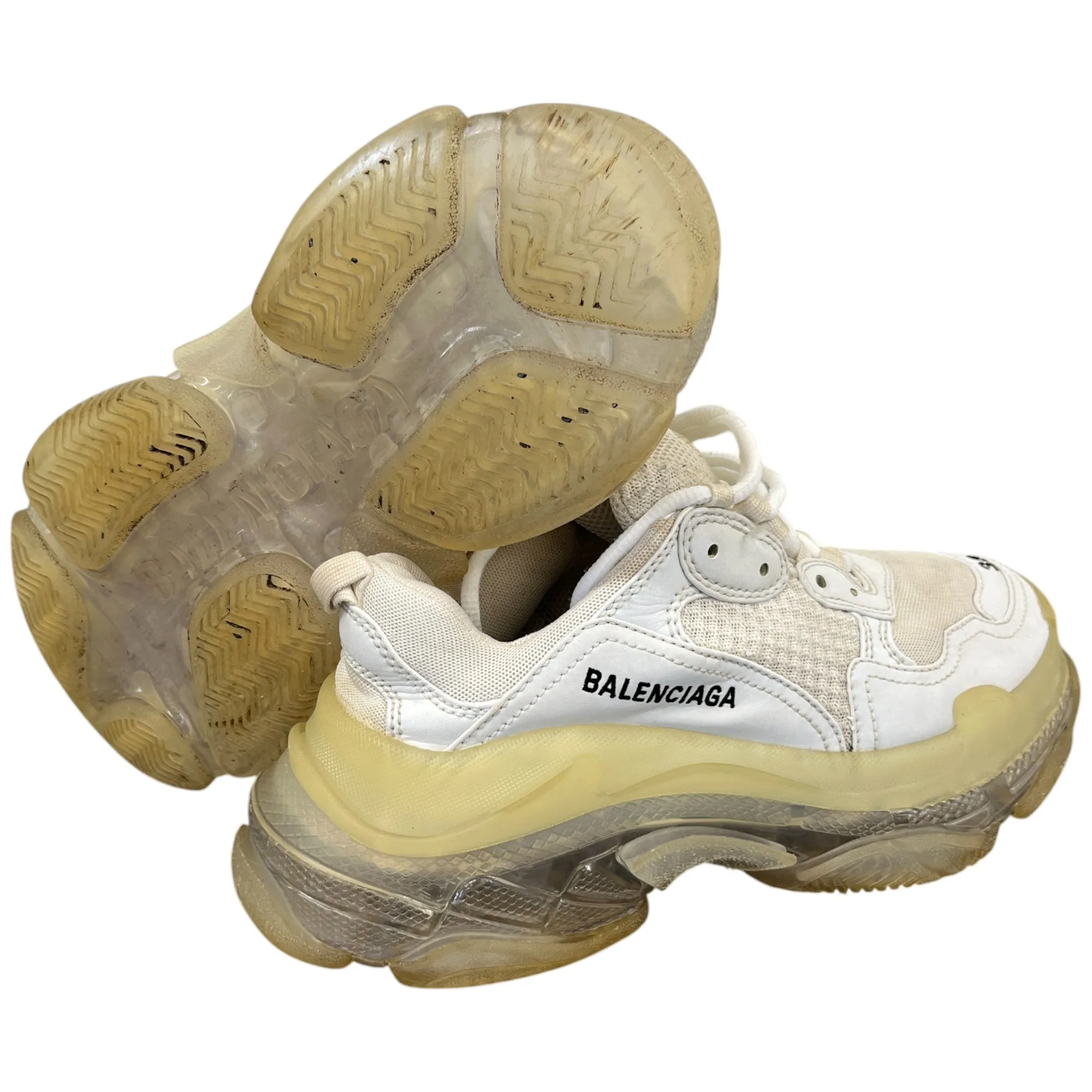 Women's Triple S Low Trainers White Size EU 38 / UK 5