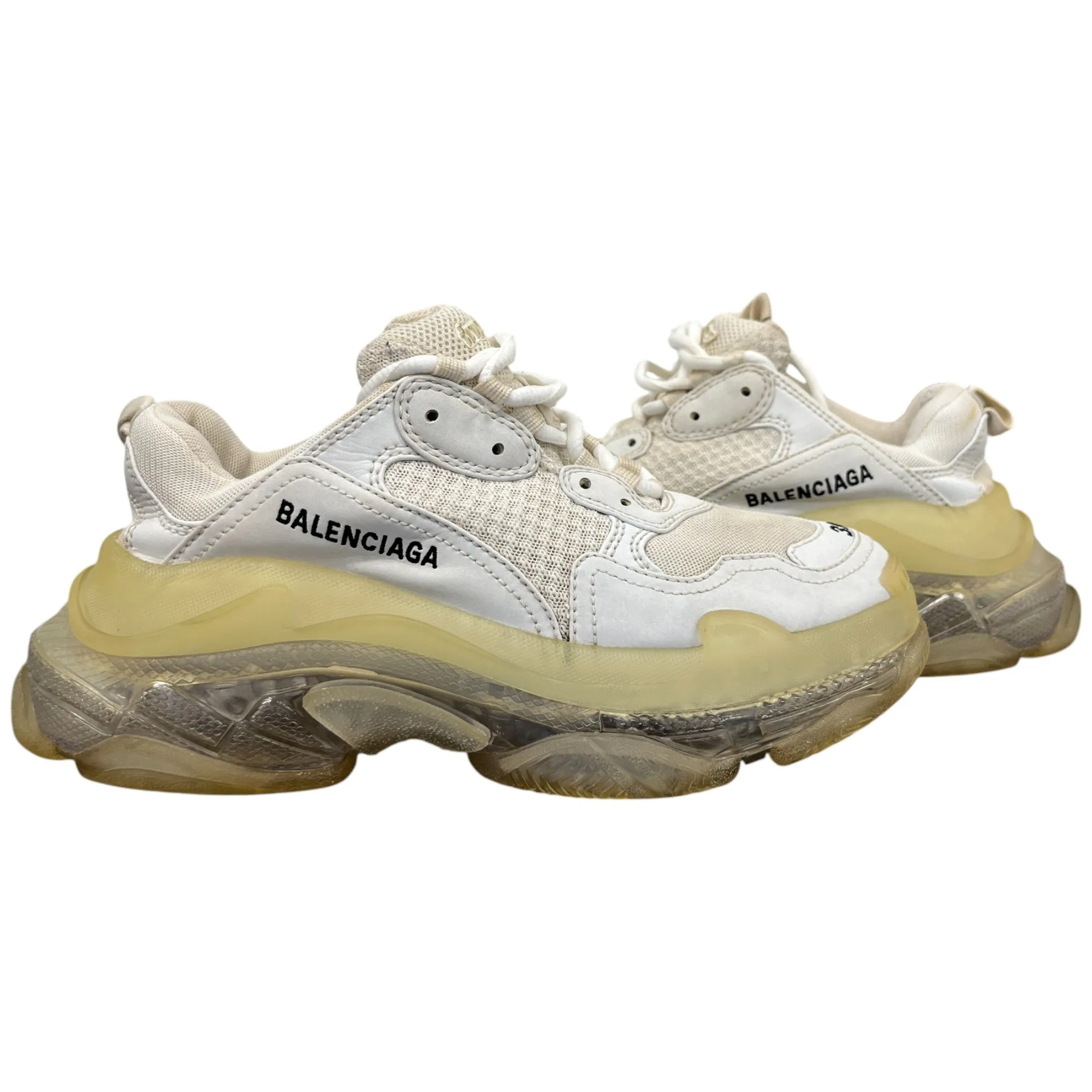 Women's Triple S Low Trainers White Size EU 38 / UK 5