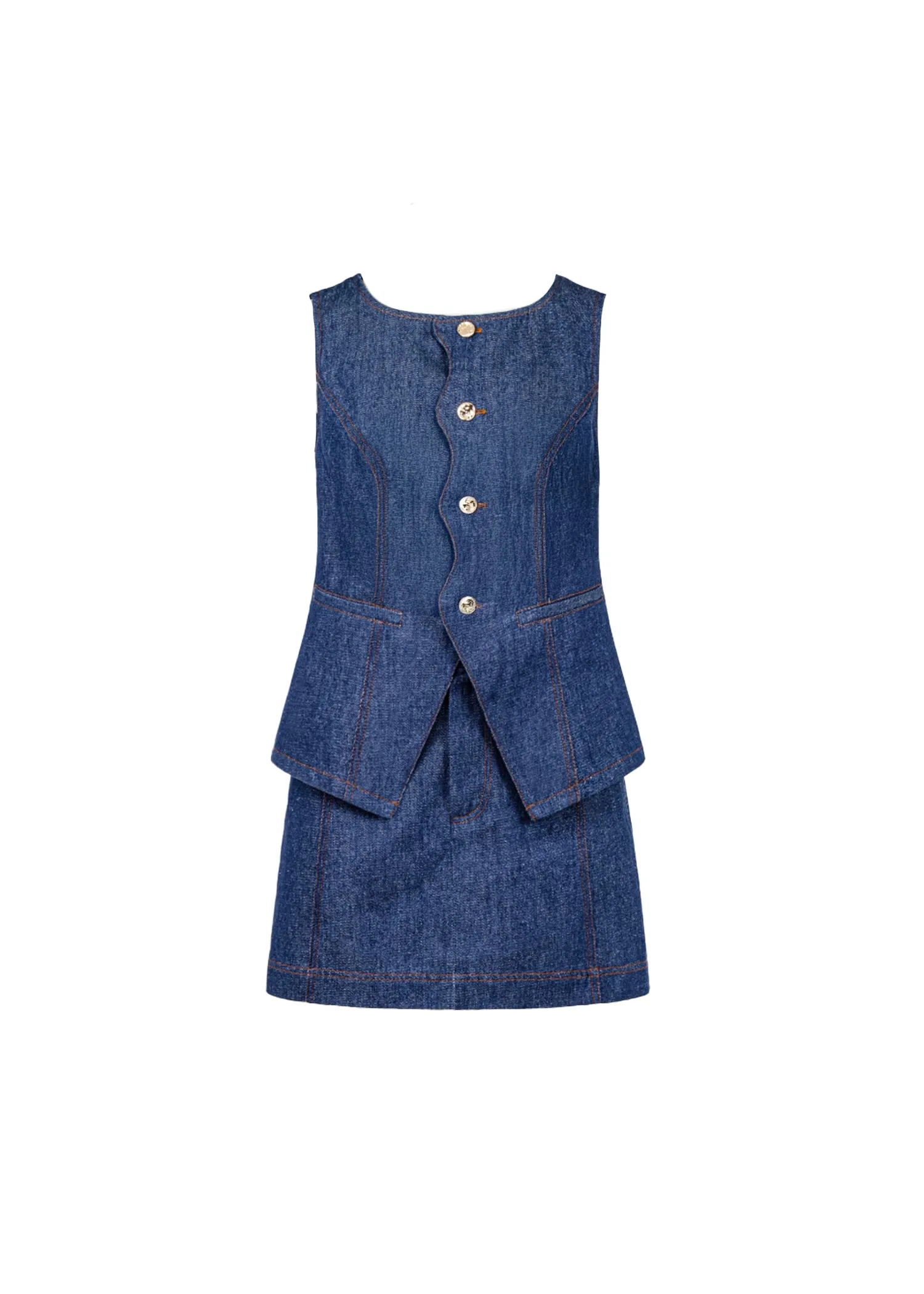 Zola Denim Set - Indigo